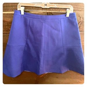 J. Crew Royal Blue Skirt